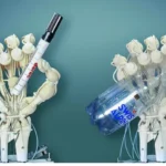 Soft Robots Learn to Grasp with Human-Like Flexibility